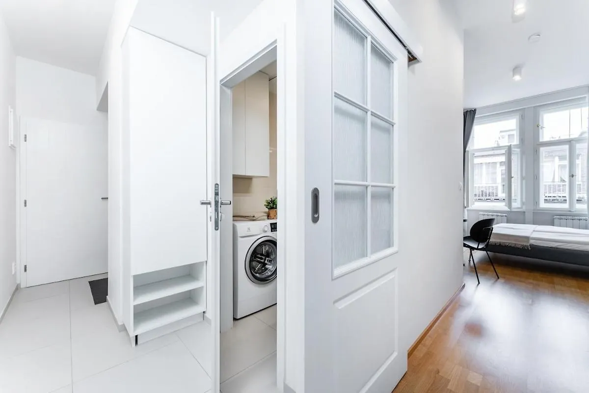 Charles Square Studio Apartment Parking Prague