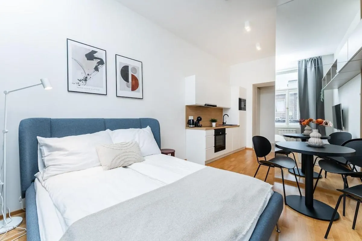 Charles Square Studio Apartment Parking Prague Czech Republic