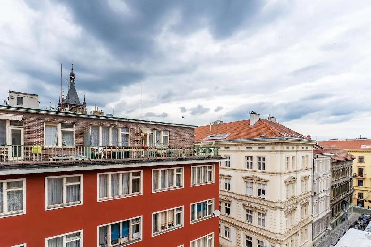 Charles Square Studio Apartment Parking Prague